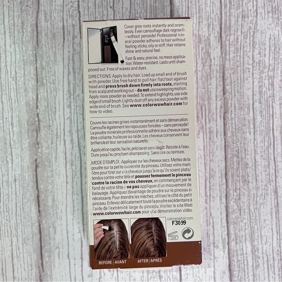 Color WOW Root Cover-Up Camouflage Roots Professional Powder Light Brown 2.1g - Picture 4 of 10